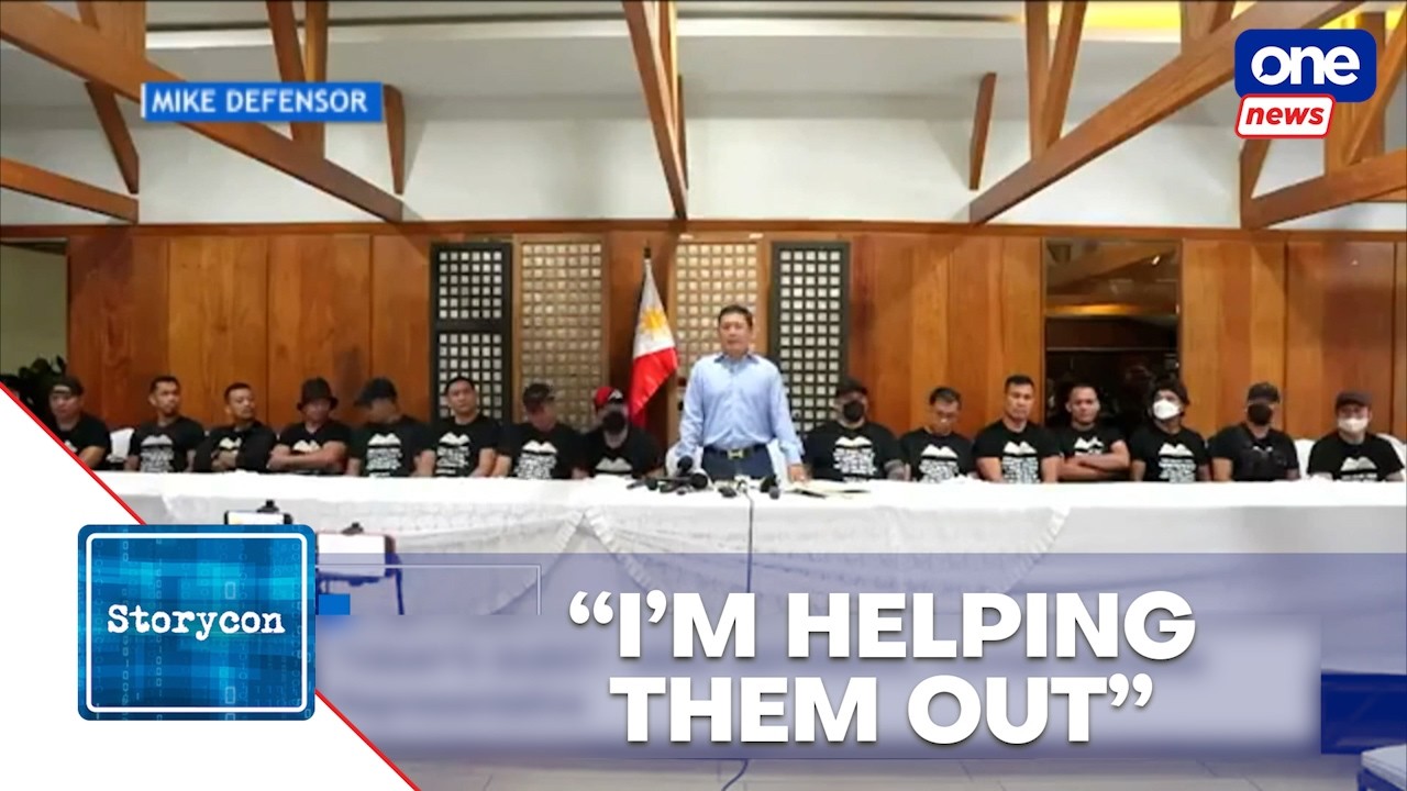 Defensor: I will continue helping Baligod and 18 ex-soldiers expose the truth | Storycon