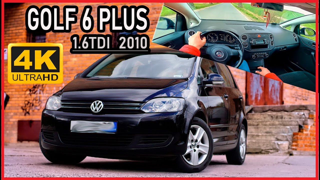 VW GOLF PLUS VI 2010 1.6TDI POV JAZDA PR&Oacute;BNA TEST