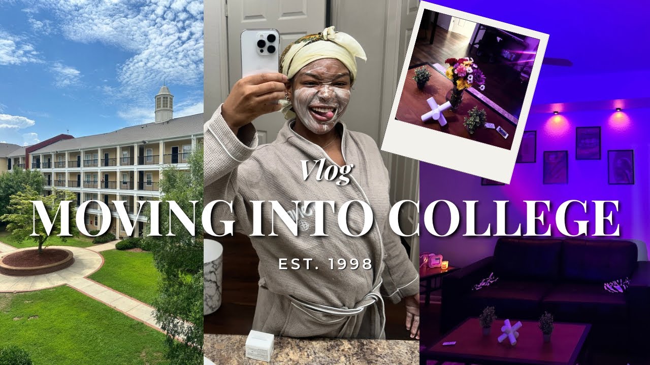 College Move in Vlog 🚚 | Clark Atlanta University | VLOGMAS Day 1🎄❄️☃️