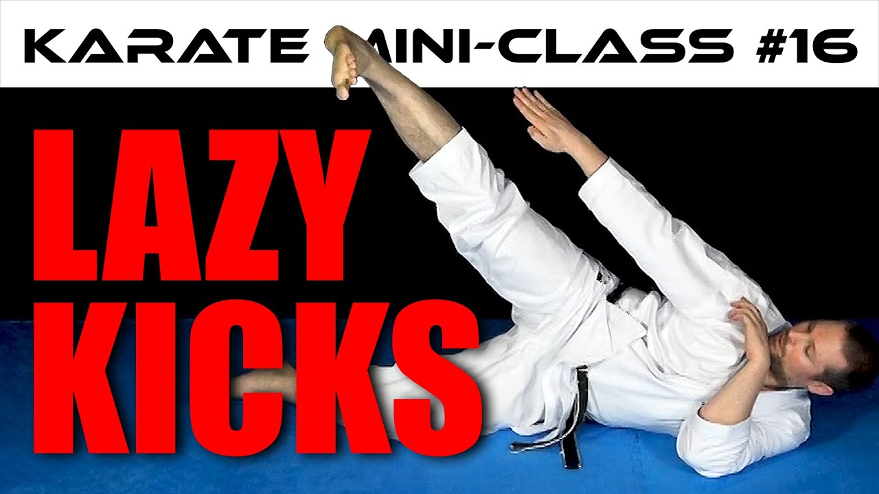 Karate Mini-Class 16: Lazy Kicking || AJ from The Digi Dojo