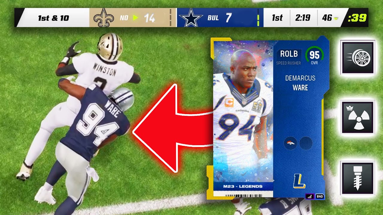 This might be BROKEN&hellip;1 AP EDGE THREAT is OVERPOWERED Madden 23