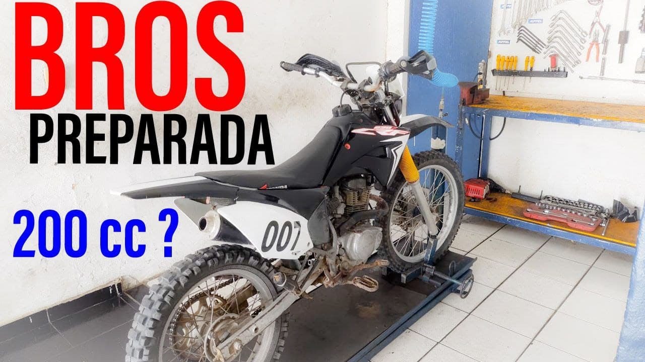 BROS 150 PREPARADA PRA TRILHA  💯#trilha