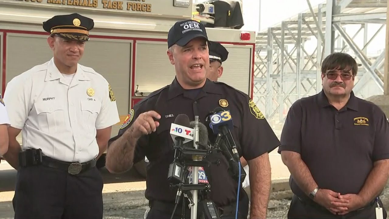 Officials Give Update On Philadelphia Energy Solutions Refinery Fire