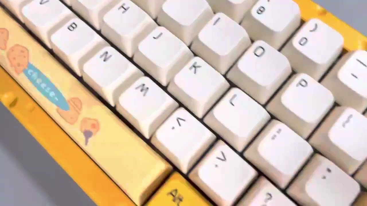 I love this cheese keyboard#keyboard #mechanicalkeyboard＃Customkeyboard
