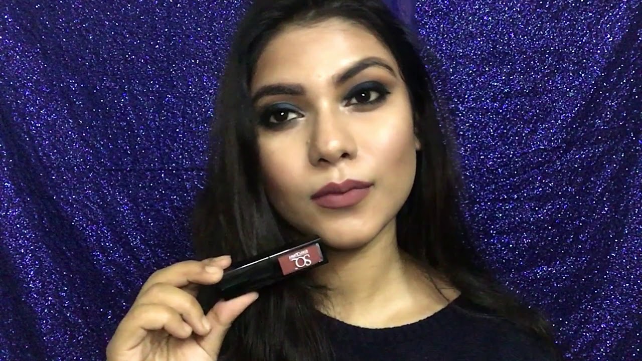 Stay Quirky Liquid Lipstick Review and Swatch | Under 500