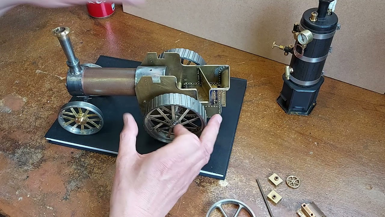 Miniature Burrell Traction Engine
