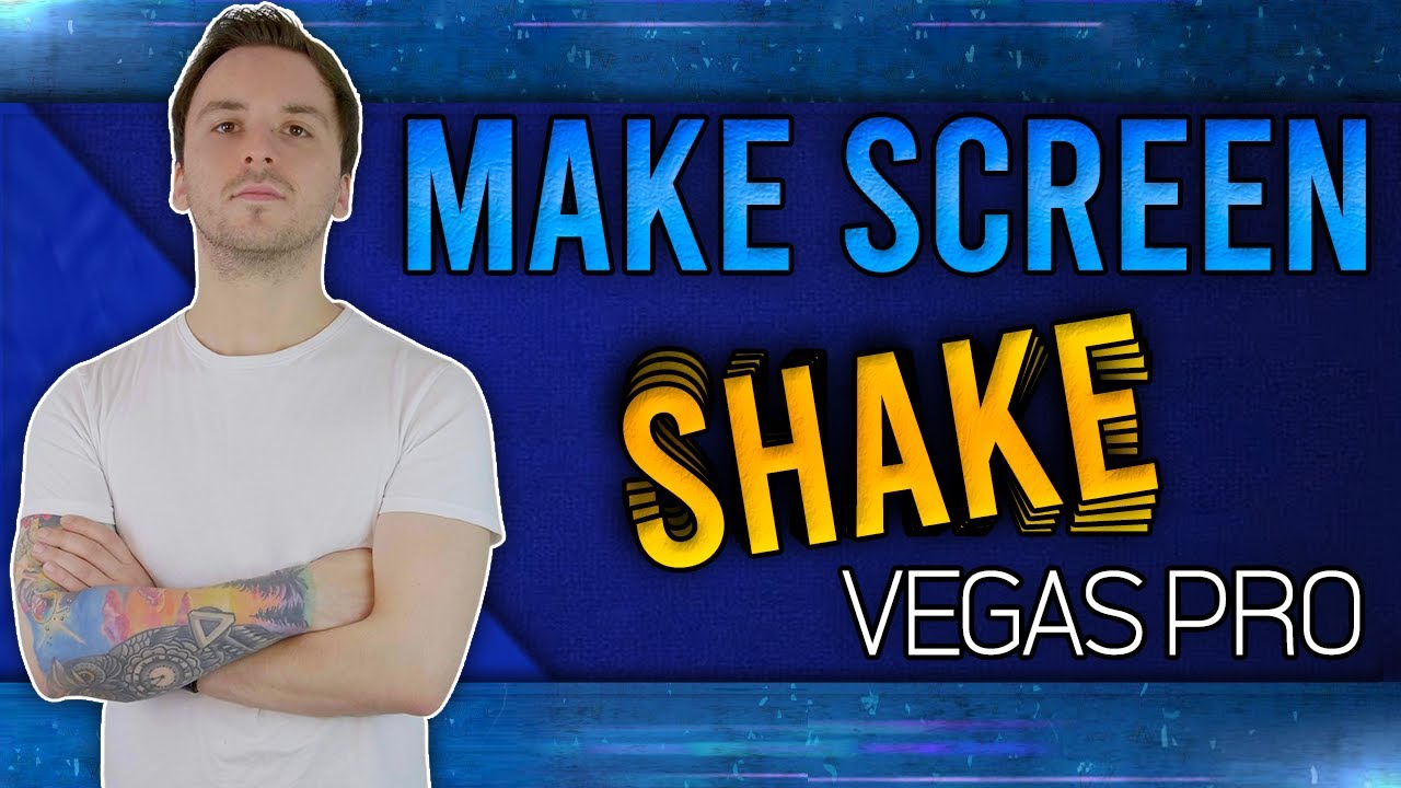 VEGAS Pro: How To Make The Screen Shake - Tutorial #556