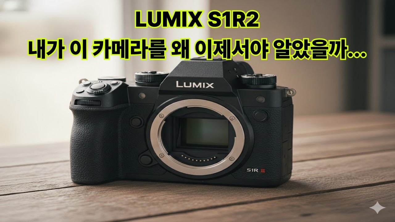 루믹스 S1R2, 왜 하필 이제야 내 앞에 나타나 게 된 거야.