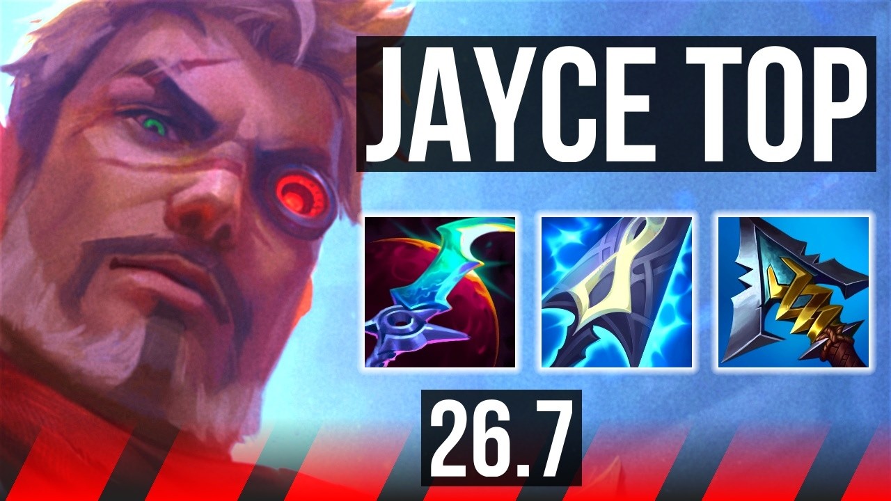JAYCE vs ZAAHEN (TOP) | EUW Master | 26.7