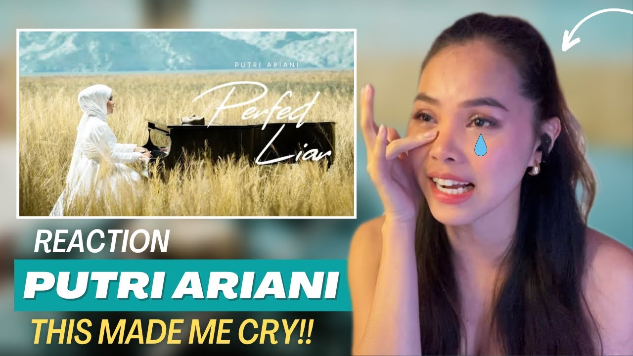 First time listening🥹|Putri Ariani - Perfect Liar Official MV|Reaction