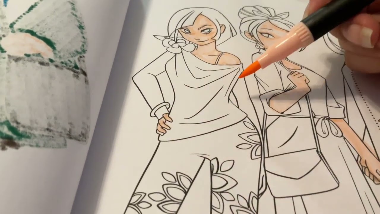 colouring asmr !! | just pearl | #viral #viralvideo #foryou #goviral #colouring #art
