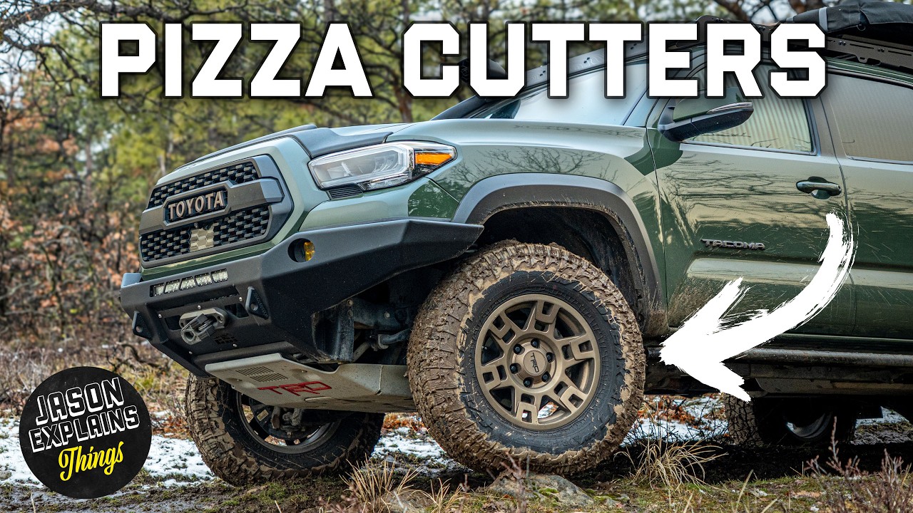 Pizza Cutter Tires on the Toyota Tacoma | Fitment, Rubbing & Real MPG Results!