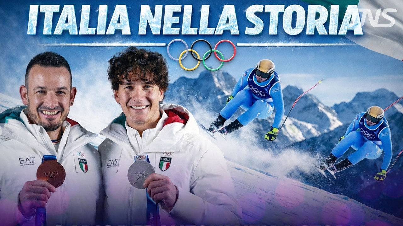 IMPRESA LEGGENDARIA ALLE OLIMPIADI: FRANZONI E PARIS  SUL PODIO NELLA DISCESA LIBERA