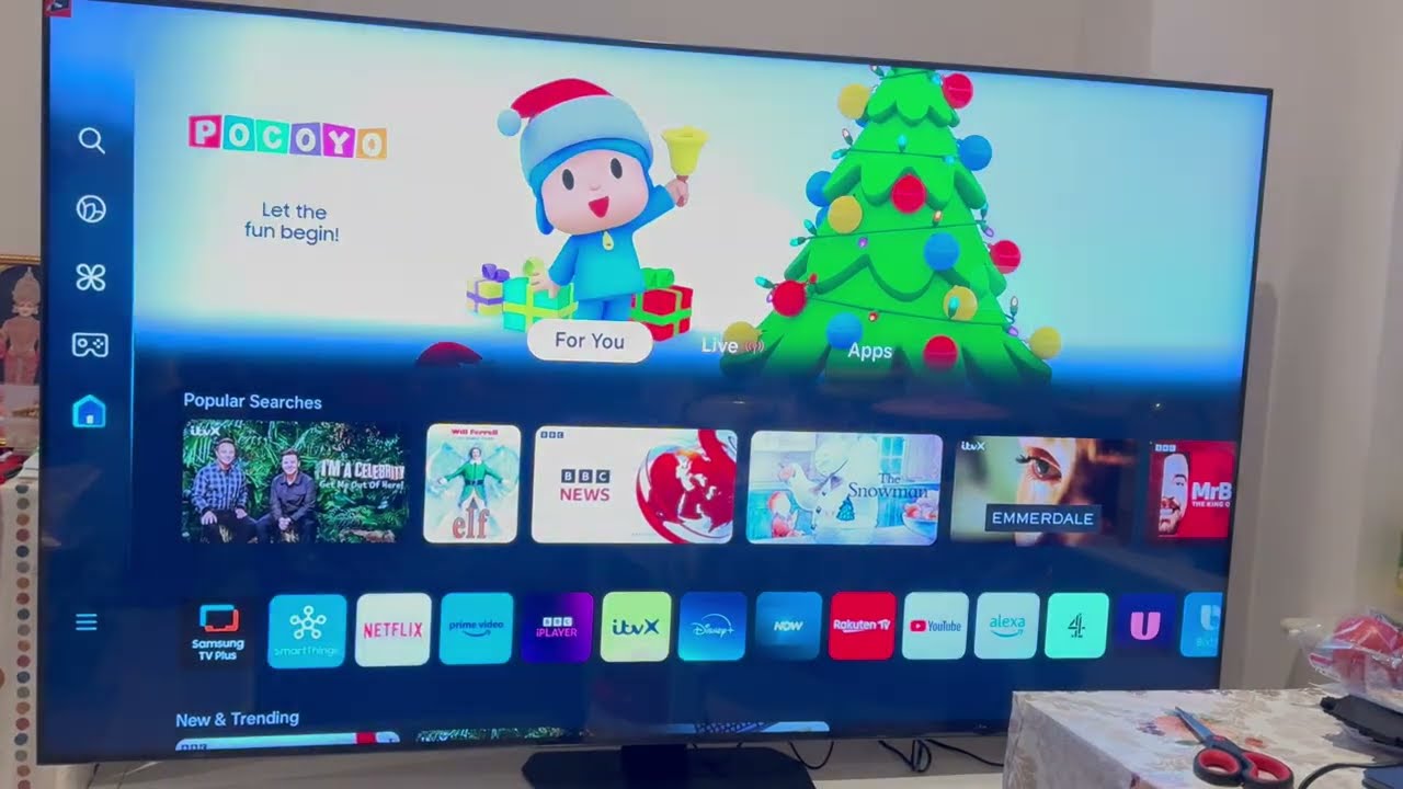 Samsung NEO QLED QN90D 75&rsquo;&rsquo; Inch TV unboxing