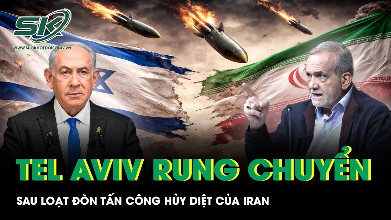 Iran điên cuồng trút đòn hủy diệt xuống Israel, Tel Aviv rung chuyển dữ dội
