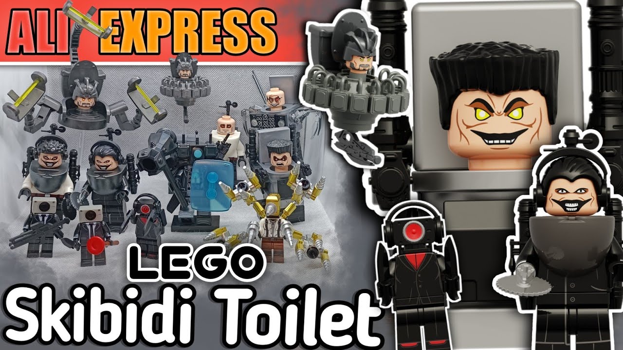 LEGO SKIBIDI TOILET#4▷ГИБРИДЫ, ТИТАНЫ И АСТРО СКИБИДИСТЫ▷ЛЕГО ФИГУРКИ ПО ВСЕЛЕННОЙ СКИБИДИ ТУАЛЕТ