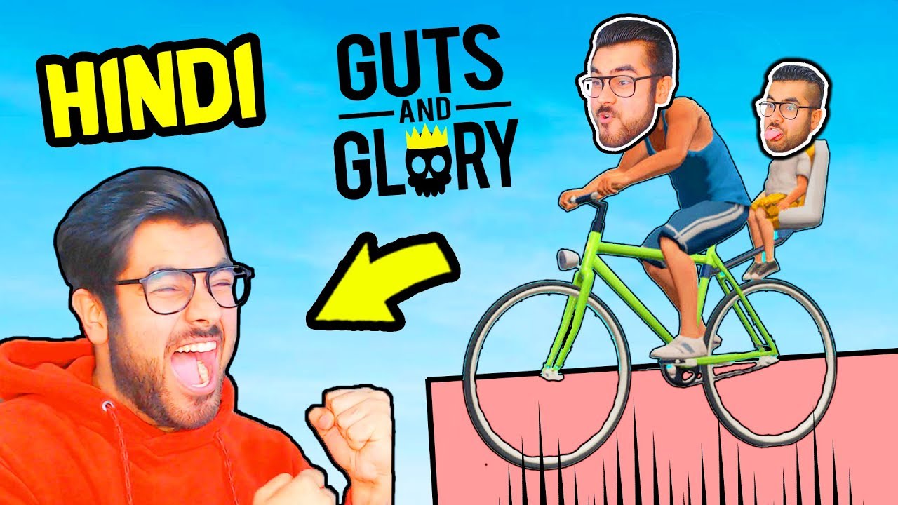 💀 Haddi Todd..😂 | Guts & Glory Funny [3D Happy Wheels] | Hitesh KS
