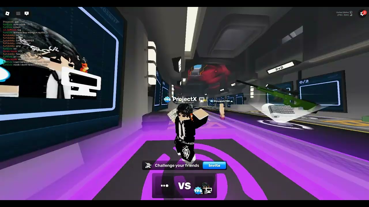 Trying out the PEPPERGUN SKIN IN RIVALS