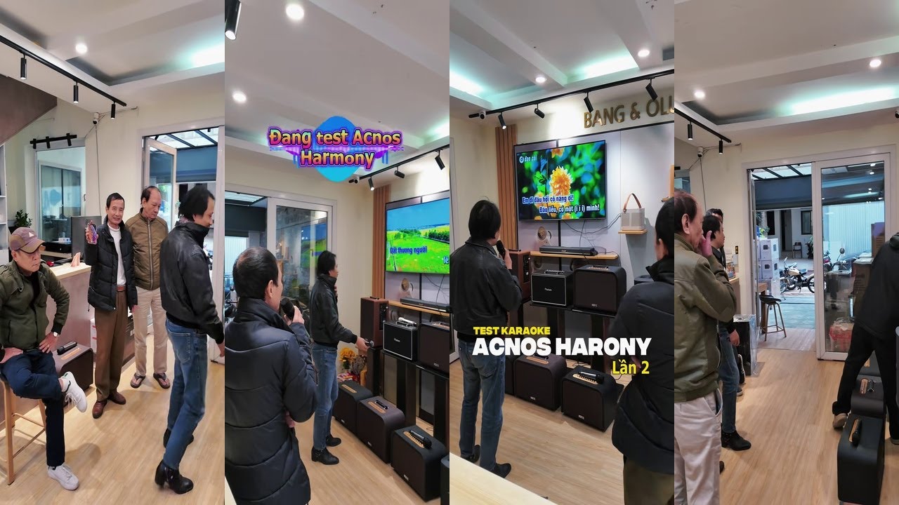 REVIEW LOA ACNOS HARMONY ACOUSTIC 3 HÁT KARAOKE CỰC HAY GIÁ TỐT