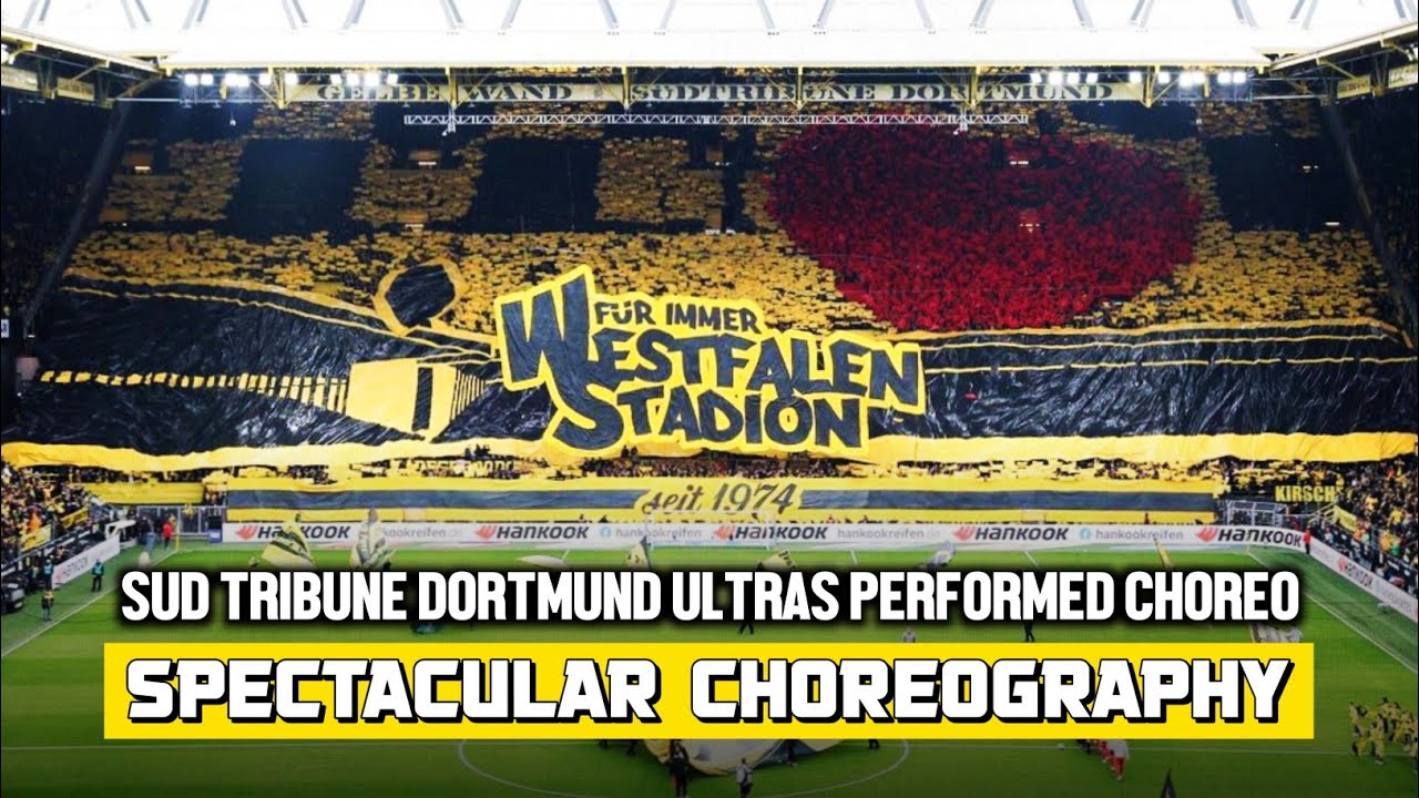Dortmund - Union | Incredible Choreo Dortmund Ultras Sud Tribune | Bundesliga (08.04.23)