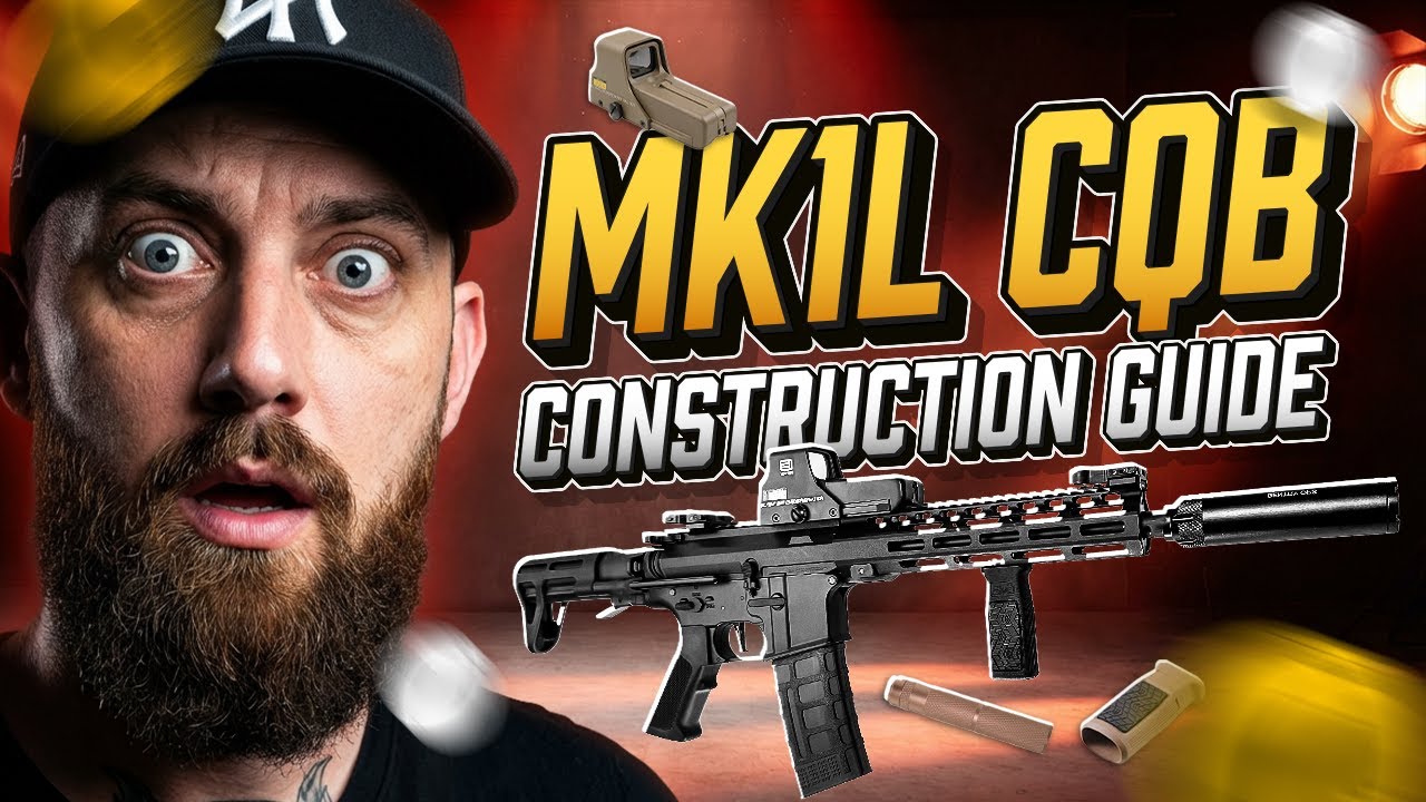 Как собрать гелевый бластер MK1L 🔧 Пошаговая инструкция