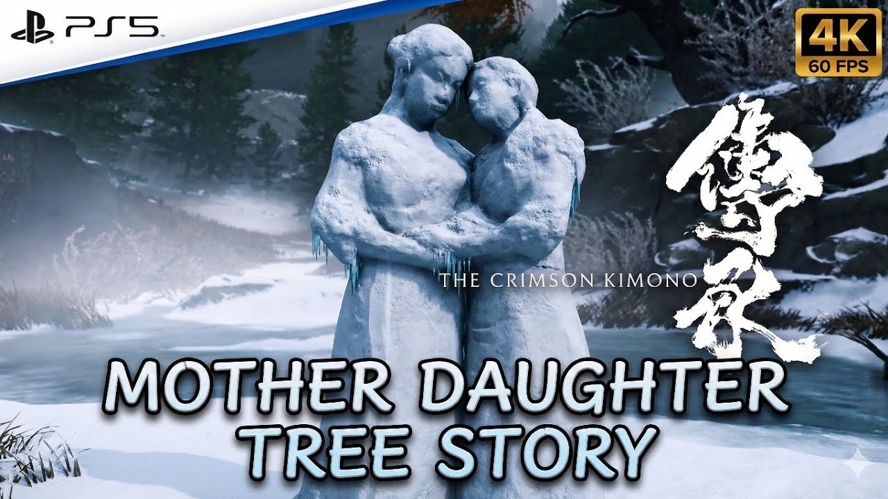 How to Get The Crimson Kimono | Ghost Of Yotei - Mother & Daughter Tree Story #gaming #ps5 #viral 