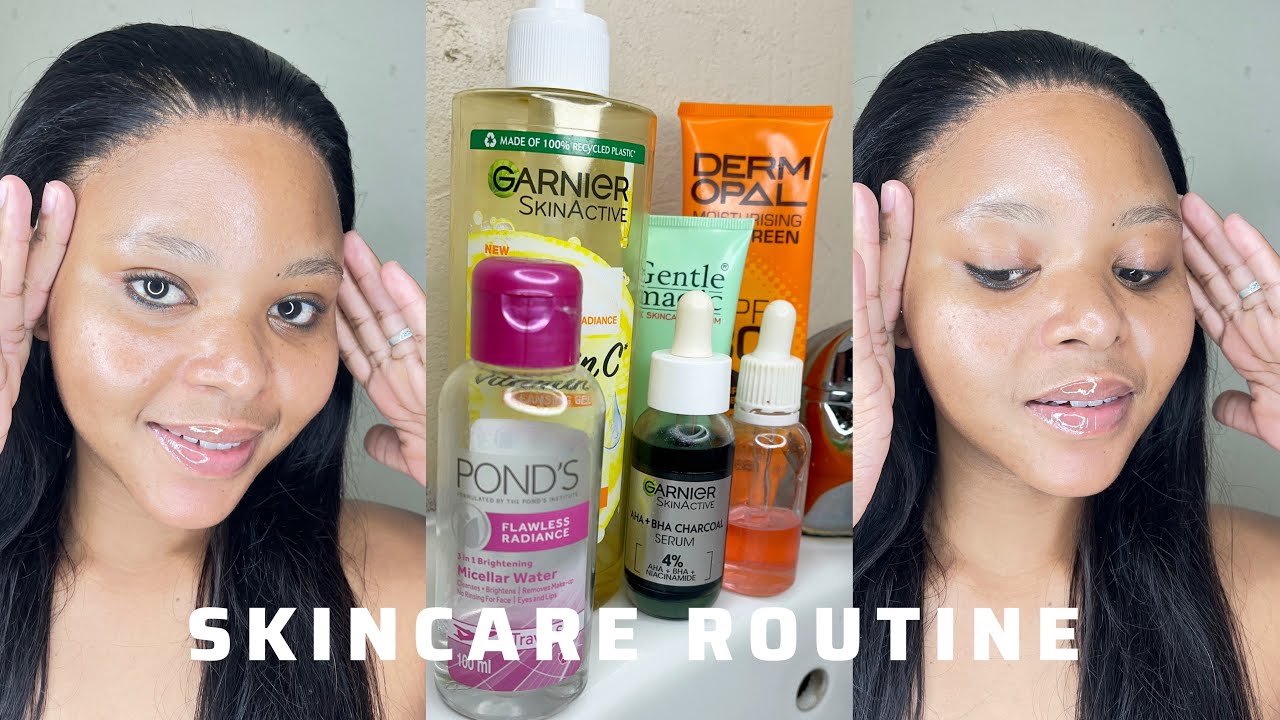 Skincare routine | products I use | South Africa YouTuber #southafricanyoutuber #skincare #vlog