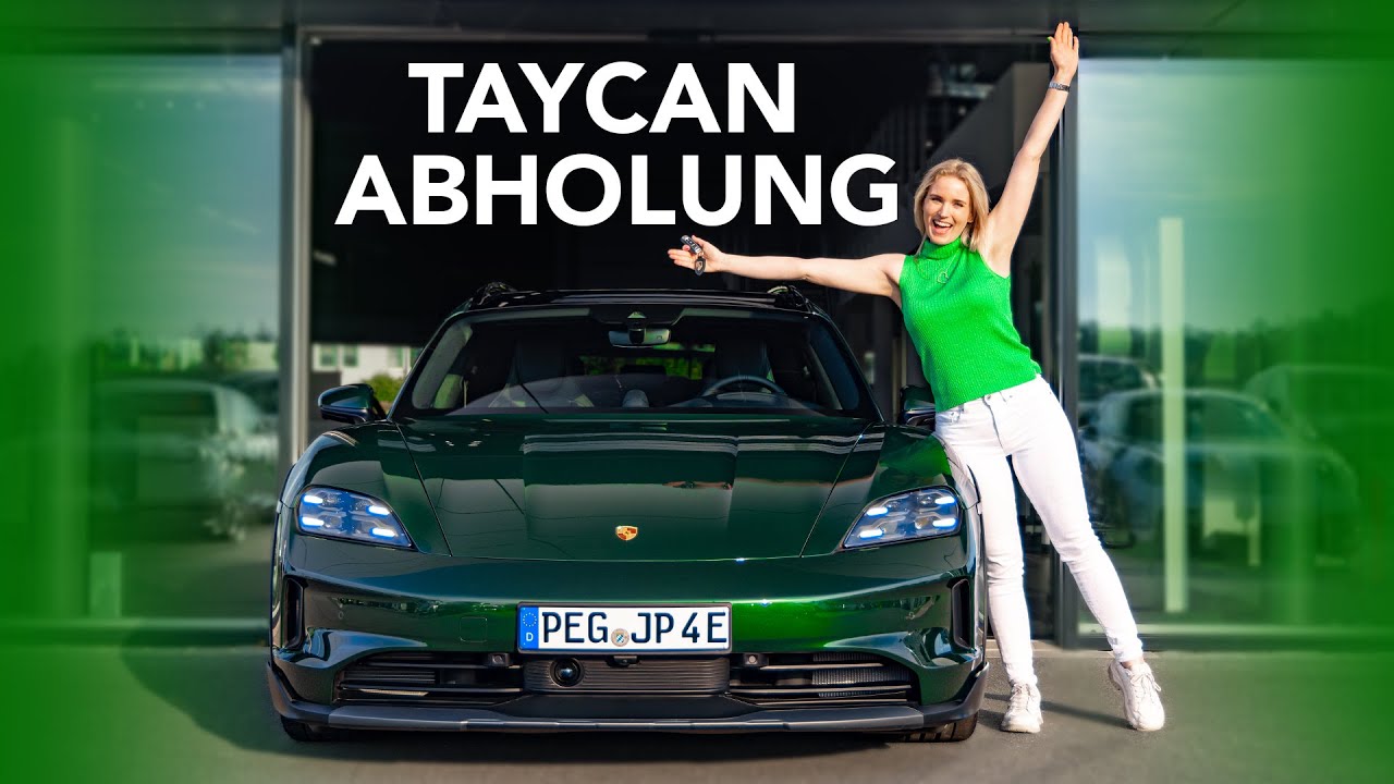 Mein NEUES Auto | Porsche Taycan 4 Cross Turismo Facelift | Abholung im Porsche Zentrum Bayreuth