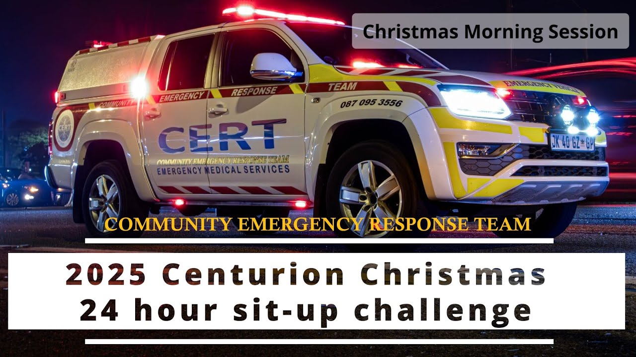 2025 Centurion Christmas CERT Sit-up Challenge - Christmas Morning Session