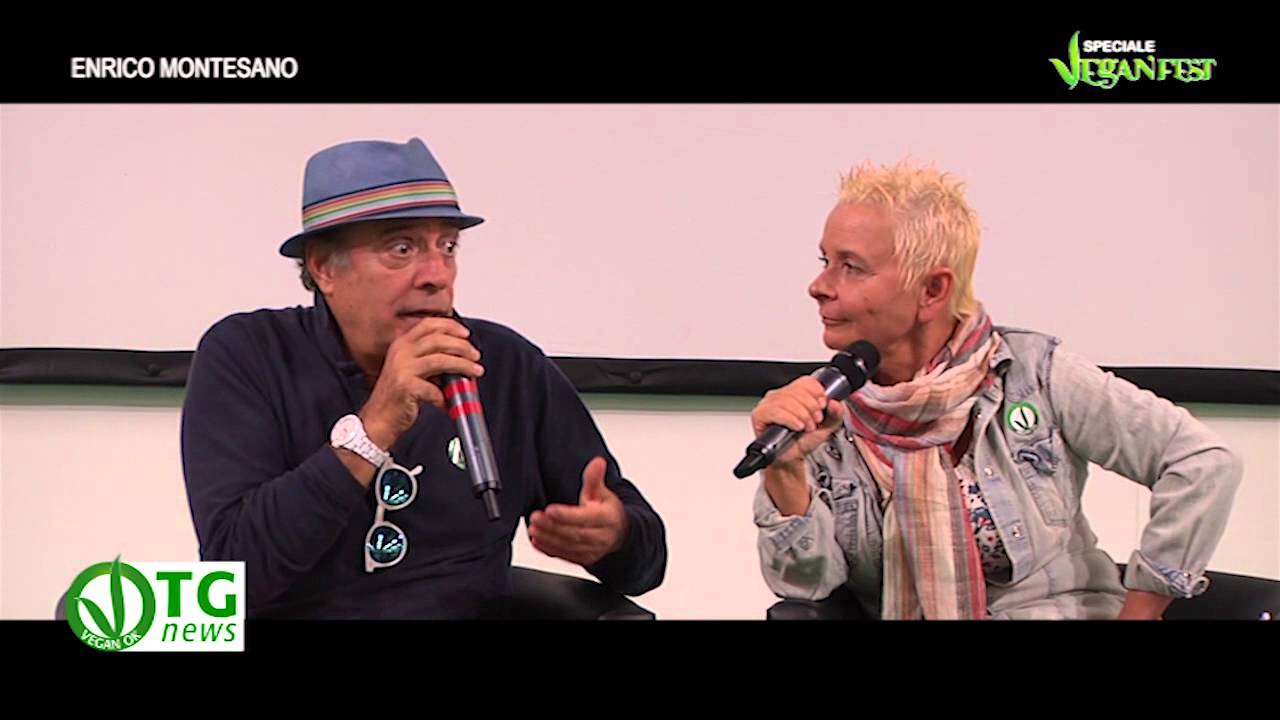 Enrico Montesano al VeganFest 2015