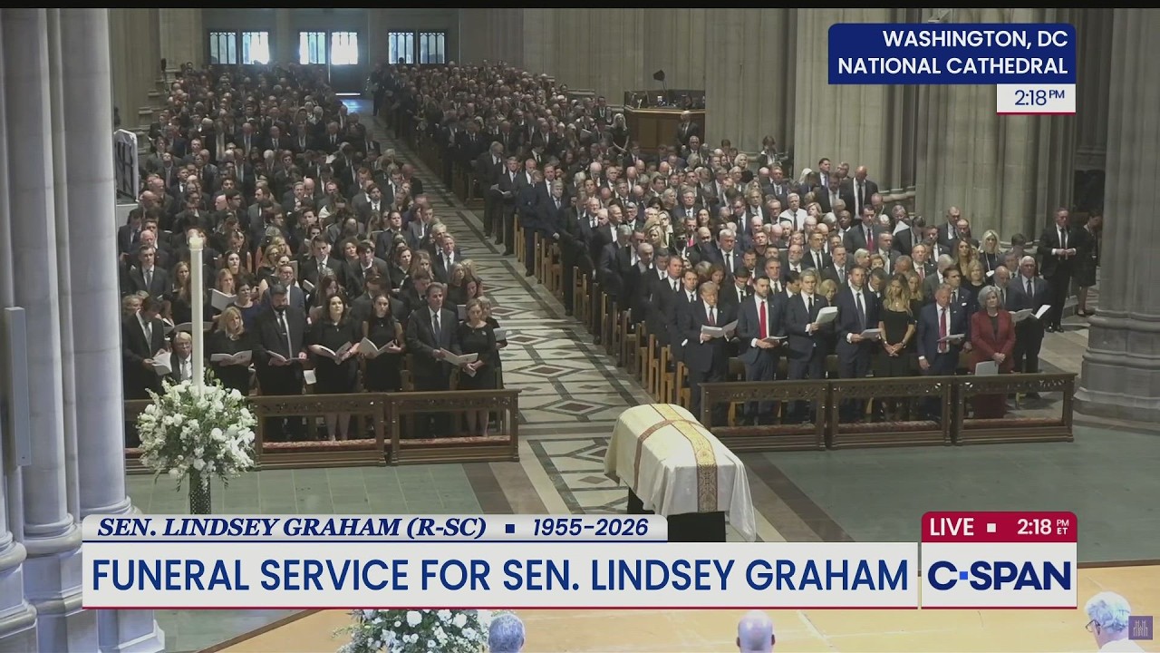 Senator Lindsey Graham (R-SC) Funeral Service