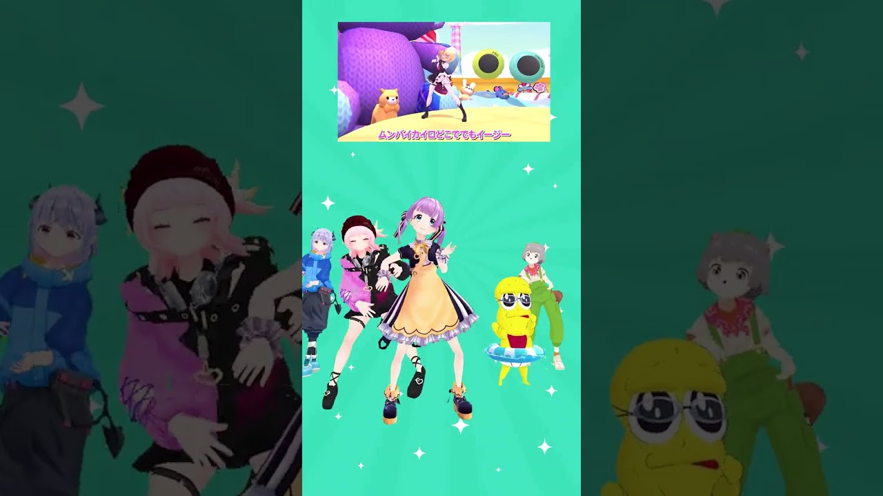 【踊ってみた】パラウォで制限時間30分モコピ体操覚えられるのかチャレンジ！ #shorts #mocopi