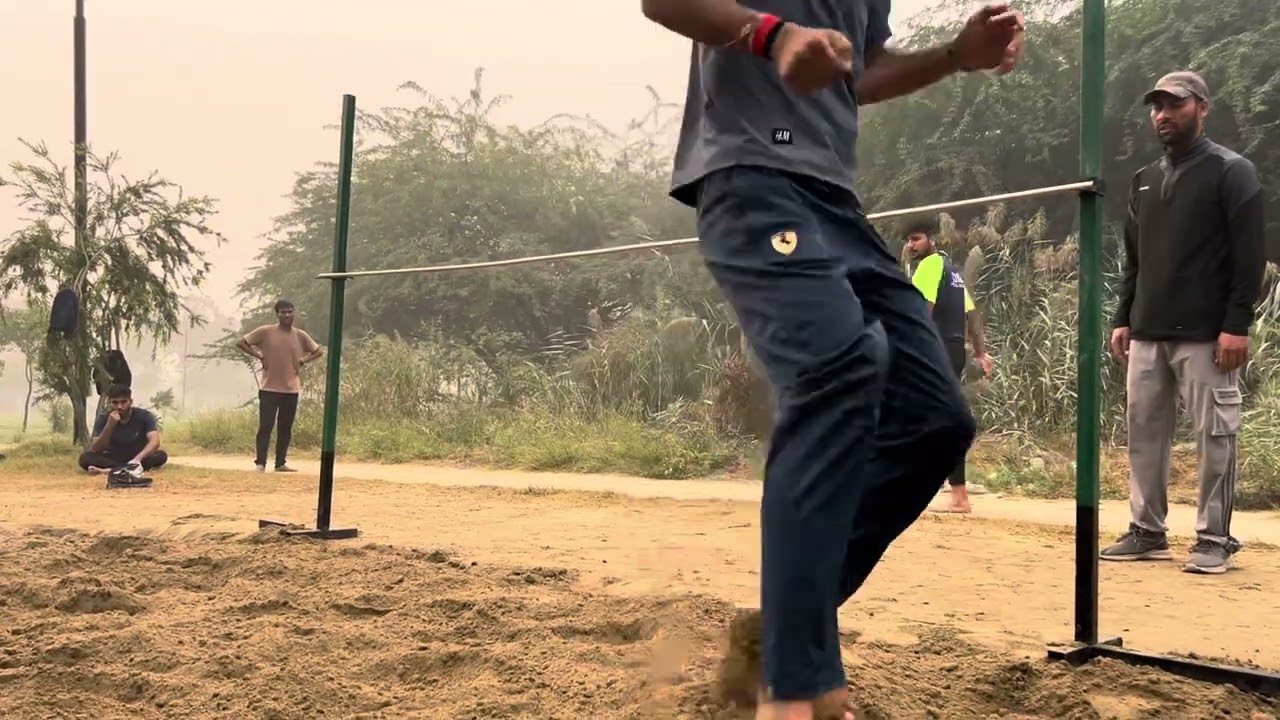 High jump practice delhi police