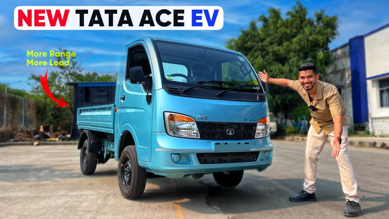 New Tata Ace EV 1000 | more Range and Load capacity ⚡️