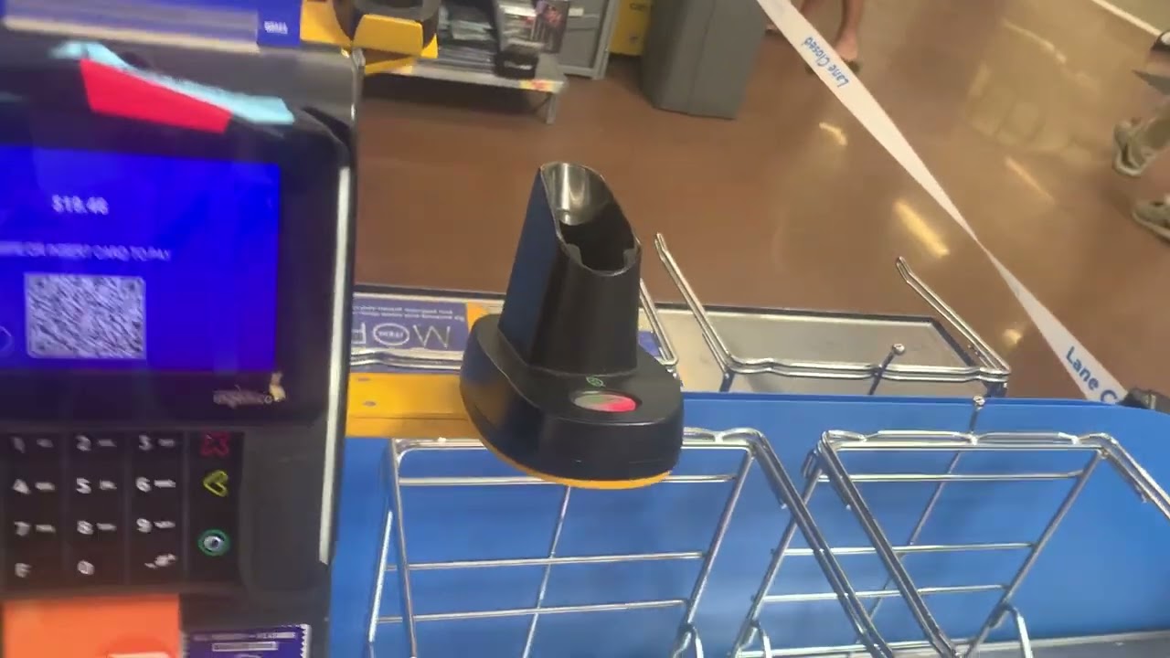 Walmart self checkout