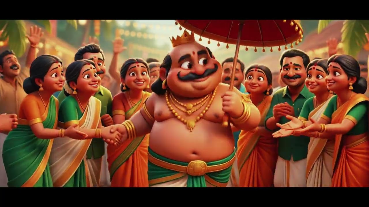 പൊന്നോണം വന്നേ | Ponnonam Vanne | Onam 2026 Song | Maveli 3D Animation