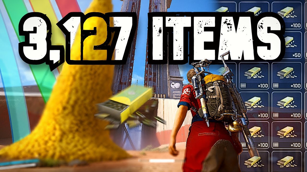 I Dropped 3,127 Items and CRASHED THE SERVER... | ARC Raiders