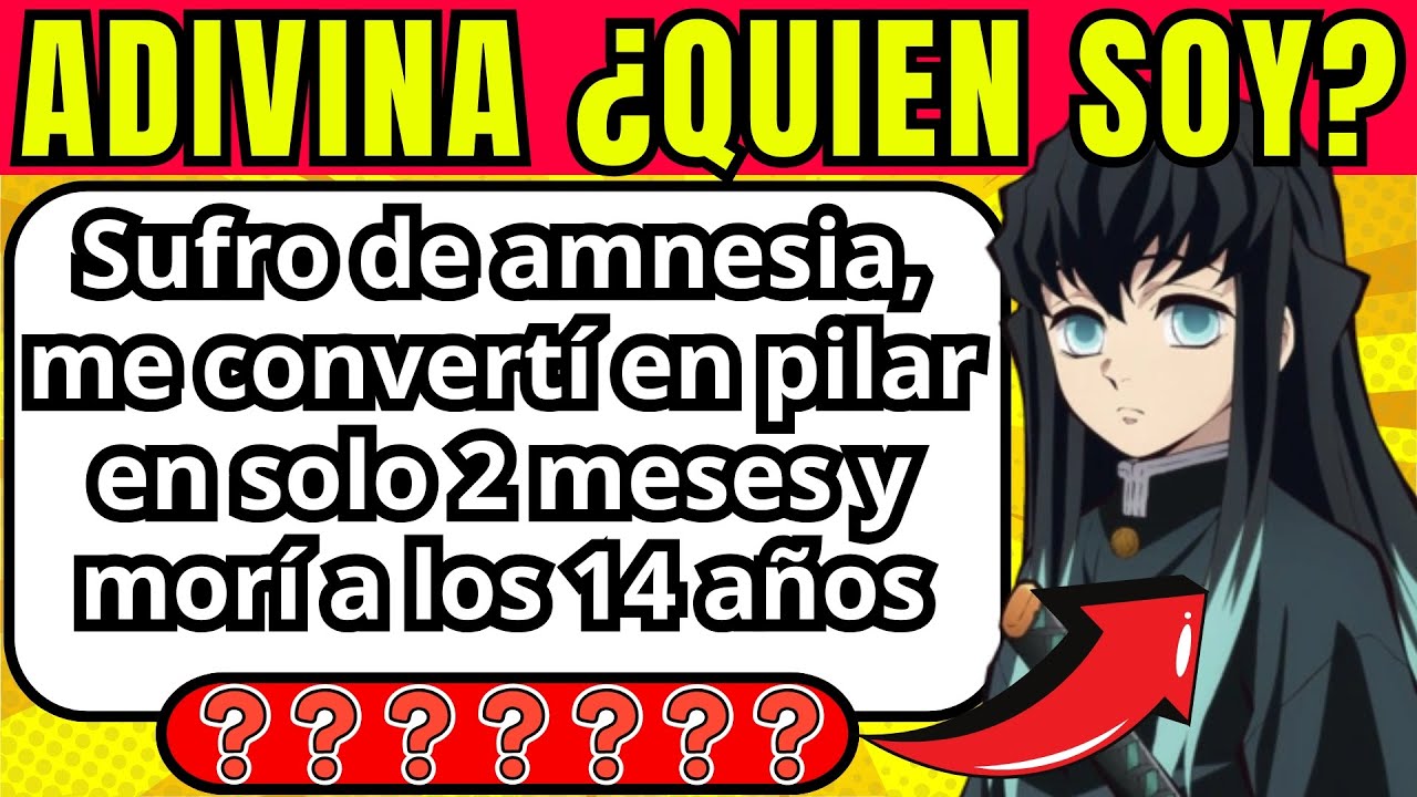 Adivina ¿Quién soy? 🤔🧠 | Edición Demon Slayer: Kimetsu No Yaiba  👺⚔️ | Trivia de Demon Slayer ✅