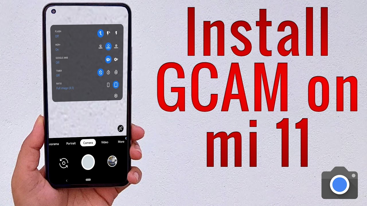 Download GCam 5.1 for mi 11 (Google Camera APK Port Install)