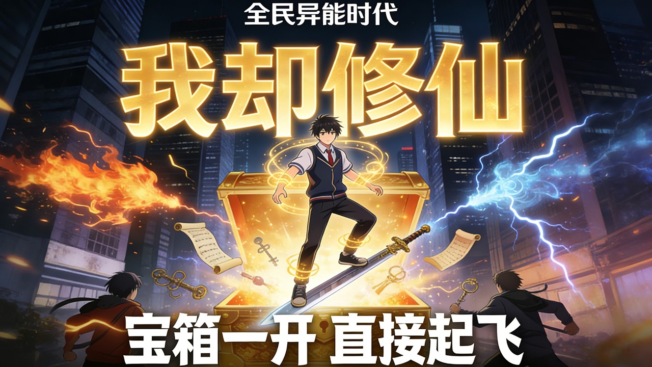 🔥 全民覺醒异能，我卻開寶箱修仙！ 你是火系异能？ 不好意思，我是仙！ #國漫#都市修仙#全民异能#系統爽番#寶箱系統#穿越异界#高中生逆襲#禦劍飛行#無敵陞級流 #智绘