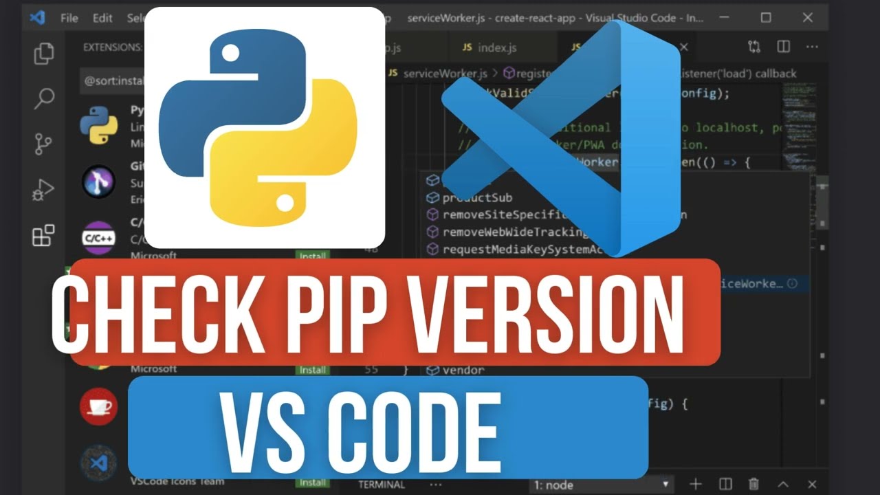 How to Check Pip Version in VS Code | Verify & Upgrade Pip for Python Development