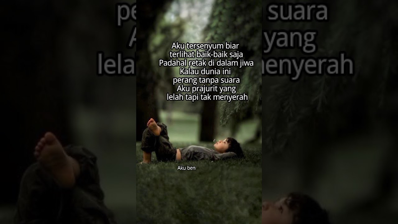  terkadan tidak bermaksud tapi kenyataan hati yang bilang...