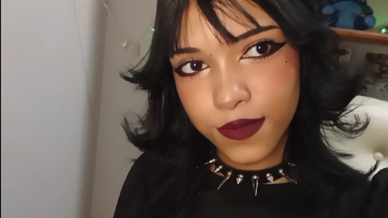 meu primeiro vídeo: maquiagem que faço pra sair :)