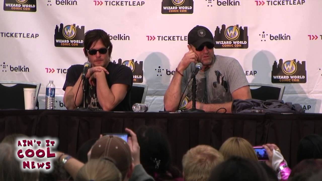 The Walking Dead Q&A with Norman Reedus and Michael Rooker