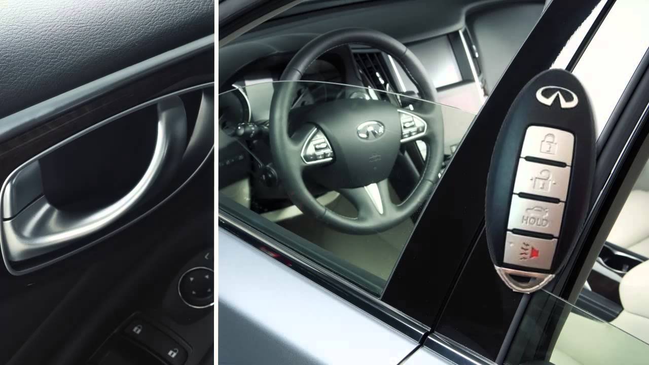 2014 INFINITI Q50 - Intelligent Key® and Locking Functions