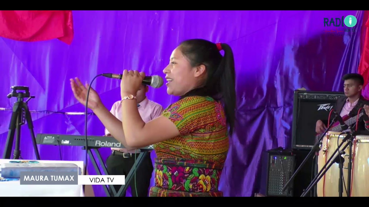 Solista Maura Tumax en vivo desde Chilima, Chichi
