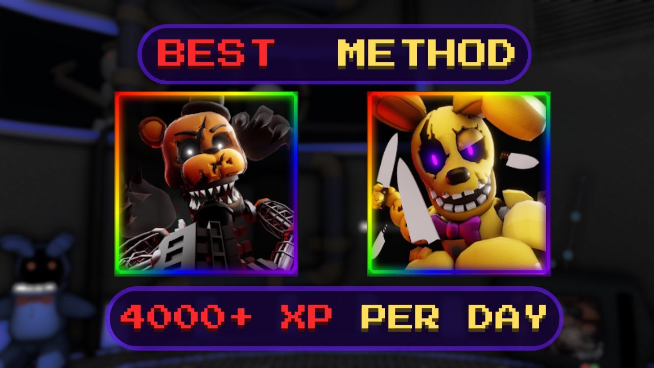 NEW BEST METHOD TO GET OG PASS XP IN FNTD2 4000+ XP PER DAY (FIVE NIGHT TOWER DEFENSE 2 ROBLOX)