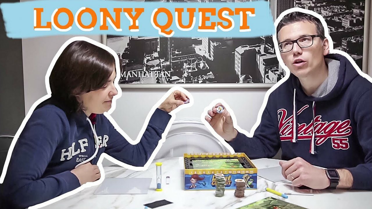 SFIDA a LOONY QUEST: il VIDEOGIOCO da TAVOLO - gameplay