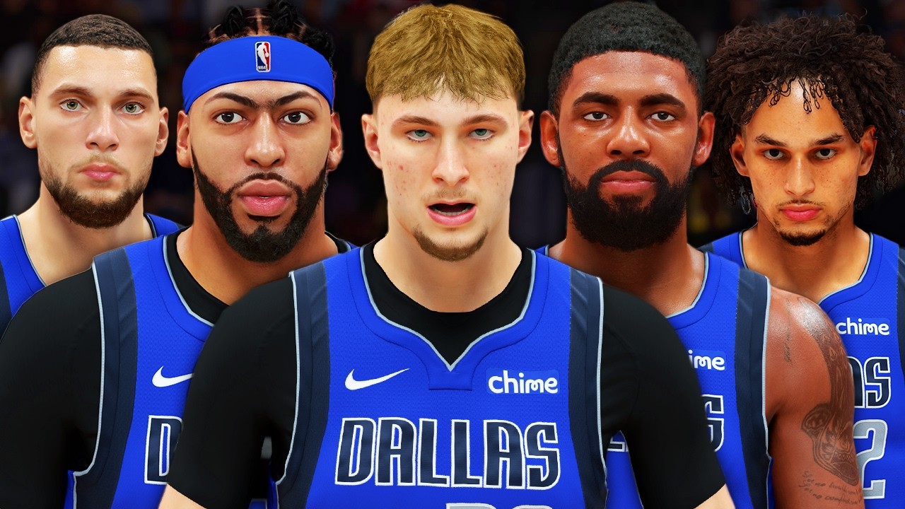 Can COOPER FLAGG & AD Bring a TITLE to DALLAS? (NBA 2K26 Realistic Rebuild)