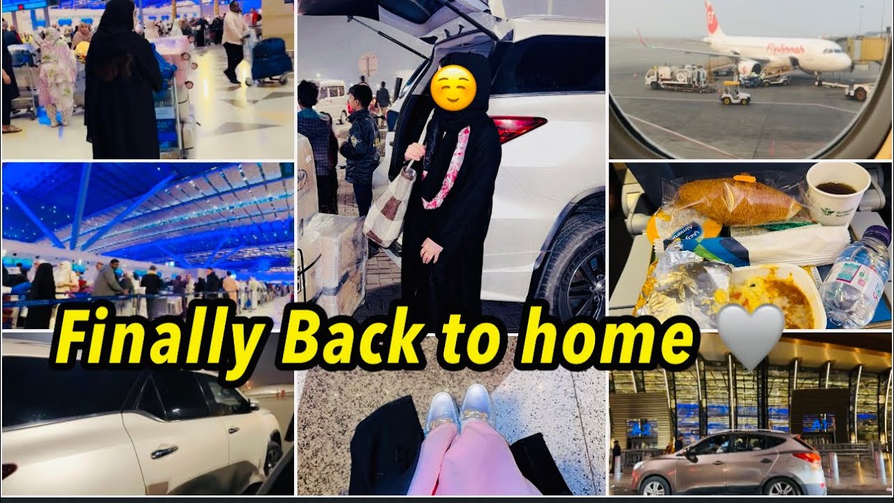 Saudia sy pakistan 😍\\ wapsi p emotional hugae 🥹_ Back to home  vlog ❤️